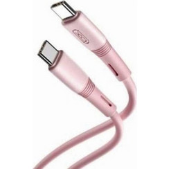 XO NB-Q226B USB-C to USB-C 60W 1m Pink 6920680833801