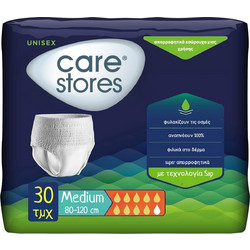 Care Stores Medium Πάνες Βρακάκι Ακράτειας 30τμχ