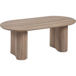 Woodwell Diaz Τραπεζάκι Σαλονιού Ξύλινο Μ120xΠ60xΥ45cm Ε7696,2