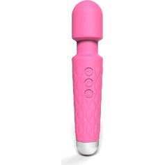 Loving Joy 20 Functions Wand Δονητής Μασάζ 20cm Ροζ