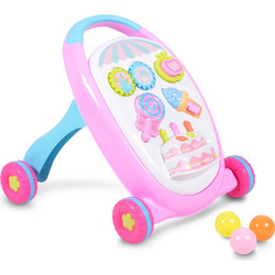 Moni Little Cake Pink Περπατούρα Αυτοκινητάκι 108375