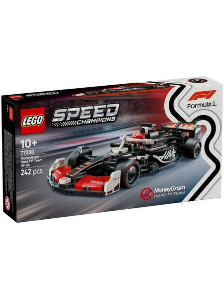 Lego Speed Champions MoneyGram Haas F1 Team VF-24 Race Car για 10+ Ετών 77250