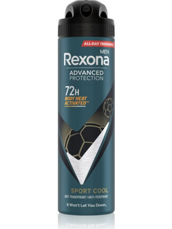 Rexona Advanced Protection Sport Cool Ανδρικό Αποσμητικό Spray 72h 150ml