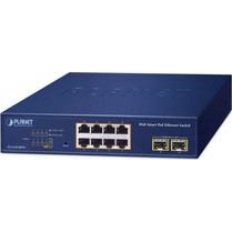 Planet GS-2210-8P2S Unmanaged L2 Switch με 8 Θύρες Ethernet 1000Mbps και 2 SFP θύρες