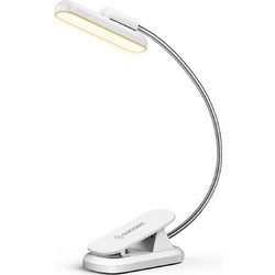 Glocusent GLCSNTA2404 Φωτάκι Διαβάσματος LED με Κλιπ Επαναφορτιζόμενο 60lm