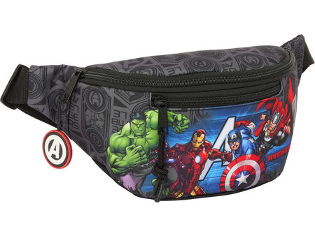 Safta The Avengers Vendetta Παιδικό Τσαντάκι Μέσης Ανθρακί 812579446