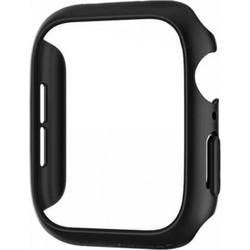 Spigen Thin Fit Πλαστική Θήκη για Apple Watch 4 / 5 / 6 / SE 44mm Μαύρη