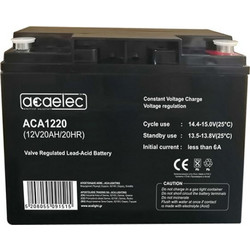 Aca ACA1220 Μπαταρία VRLA-AGM 12V 20Ah
