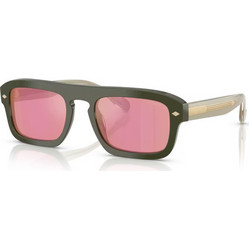 Vogue VO5620S 3217F6 Ανδρικά Γυαλιά Ηλίου Aviator Κοκάλινα Μαύρα με Ροζ Φακό