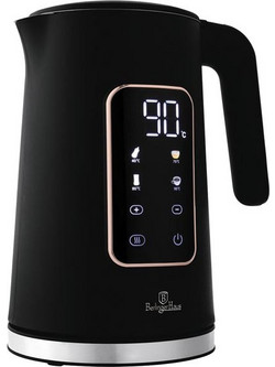 Berlinger Haus Black Rose Collection BH-9674 Ανοξείδωτος Βραστήρας 1.7lt 2200W με Ρύθμιση Θερμοκρασίας