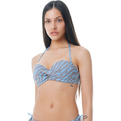 Bluepoint Candy Rush Bikini Top Animal Print Γαλάζιο 25066004C-25