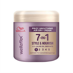 Wella Wellaflex Smoothing Air-Dry Κρέμα Φορμαρίσματος Μαλλιών για Φριζάρισμα 150ml