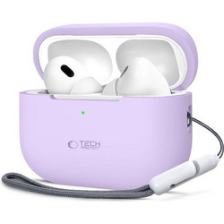 Tech-Protect Θήκη Σιλικόνης για Apple AirPods Pro 1 / 2 Λιλά