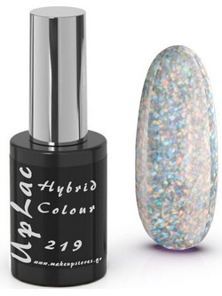 UpLac Hybrid Colour 219 Glitter Ημιμόνιμο Βερνίκι Νυχιών 11ml
