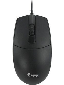 Equip 245117 Ενσύρματο Ποντίκι Black