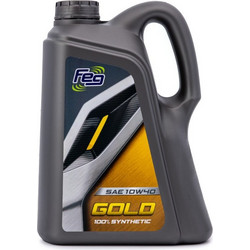 Feg Gold SAE Συνθετικό Λάδι Αυτοκινήτου 10W-40 4lt