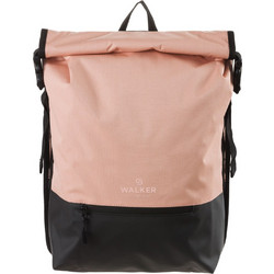 Walker Rolltop Mika Flamingo Σακίδιο Πλάτης Αντικλεπτικό 18lt Ροζ