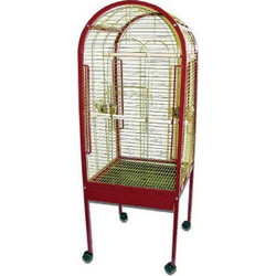 Tatrapet Κλουβί Πτηνών Κόκκινο Χρυσό 53x52x155cm