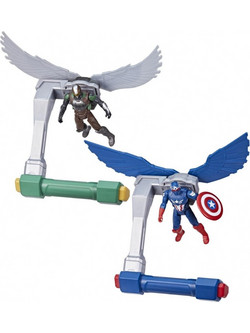 Hasbro Marvel Captain America New World Order Flight Figure 2 Σχέδια Φιγούρα Δράσης για 4+ Ετών 10cm