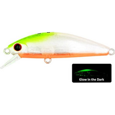 Soul Lures Swing Minnow Τεχνητό Δόλωμα Ψαράκι Φωσφοριζέ 5cm 6gr Milky Glow