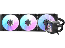 Darkflash DV360S Black Υδρόψυξη CPU 120mm ARGB για Socket 115x / 1366 / 1700 / 2011 / 2011-3 / 2066 / AM2 / AM2+ / AM3 / AM3+ / AM4 / AM5 / FM1 / FM2 / FM2+