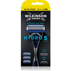 Wilkinson Sword Hydro 5 Ξυραφάκι μιας Χρήσης με 5 Λεπίδες & Λιπαντική Ταινία + Ανταλλακτικές Λεπίδες 4τμχ