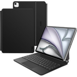 Tech-Protect Smart Case Magnetic with Keyboard Black (iPad Pro 12.9" 2020/2021/2022 / iPad Air 13" 2024/2025)