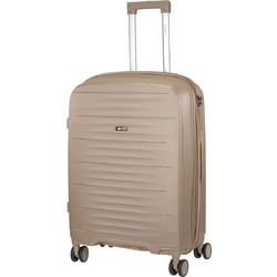 Xplorer 178 Βαλίτσα Μεσαία 65x44x27cm με 4 Ρόδες Μπεζ