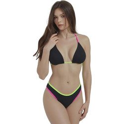 AnnaMu Bikini Set Τριγωνάκι Μαύρο A-1046