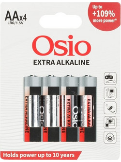 Osio Alkaline Extra AA 4τμχ