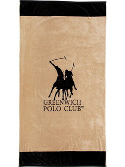 Greenwich Polo Club 4046 Πετσέτα Θαλάσσης Ταμπά 90x170cm