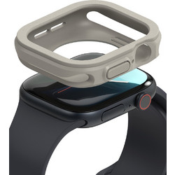 Ringke Air Θήκη Σιλικόνης για Apple Watch 10 46mm Εκρού