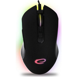Esperanza EGM302 Ενσύρματο Gaming Ποντίκι RGB 2400 DPI Black