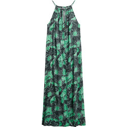 Superdry Beach Cami Midi Καλοκαιρινό Καθημερινό Φόρεμα Floral Μεταξωτό Γαλάζιο W8011954A