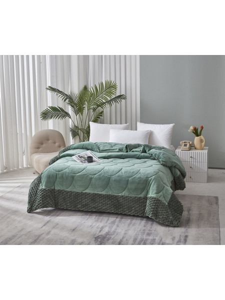 Charalambidis Textiles Κουβερτοπάπλωμα Μονό 160x220 Πράσινο 10924000104