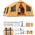 Vevor Σκηνή Camping Τριγωνική 8 Ατόμων 480x360x220cm KJZP4836MCQWH0L5TV0
