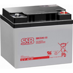 SSB SBCG40-12i Μπαταρία VRLA-GEL 12V 40Ah