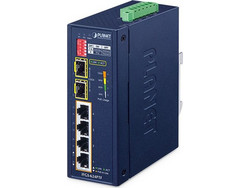 Planet IFGS-624PTF Unmanaged L2 Switch με 4 Θύρες Ethernet 1000Mbps και 2 SFP θύρες