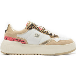 D.Franklin Γυναικεία Sneakers Λευκά Nude DFSH321097