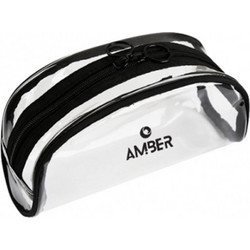 Amber AM2031 Γυναικείο Νεσεσέρ 21x8x11cm Διαφανές
