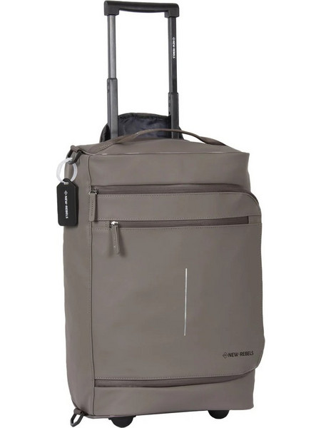 New Rebels Harper 211.01739 Βαλίτσα Καμπίνας 50x32x18cm με 2 Ρόδες Γκρι