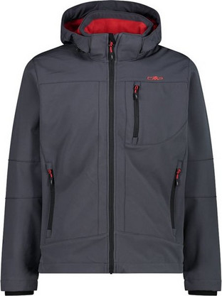 CMP Ανδρικό Μπουφάν Χειμωνιάτικο Softshell Γκρι 3A01787N-N825