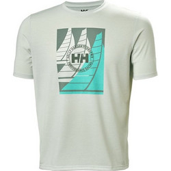 Helly Hansen Ανδρικό Αθλητικό T-Shirt Πράσινο Mint 34419-403
