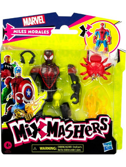Hasbro Marvel Spider-Man Mixmashers Miles Morales Φιγούρα Δράσης για 4+ Ετών 12cm