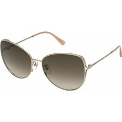 Nina Ricci SNR302 0A32 Γυναικεία Γυαλιά Ηλίου Πεταλούδα Μεταλλικά Χρυσά με Καφέ Φακό