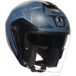 AGV Irides Trieste Matt Blue Grey Κράνος Μηχανής Jet 1500gr