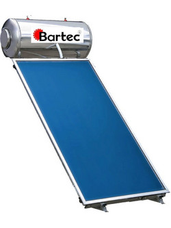 Bartec Ηλιακός Θερμοσίφωνας 120lt 1.5m² Glass Διπλής Ενέργειας