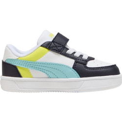 Puma Caven 2.0 Παιδικά Sneakers Μαύρα Lime Γαλάζια 394463-12