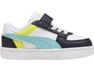 Puma Caven 2.0 Παιδικά Sneakers Μαύρα Lime Γαλάζια 394463-12