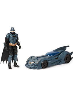 Spin Master DC Batman & Batmobile Φιγούρα Δράσης για 3+ Ετών 30cm 6070521